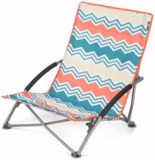 By chill time (3) new. Yello Low Beach Chair Zigzag Campingworld Co Uk