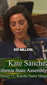 Assemblywoman Kate Sanchez