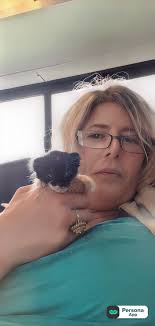 Looking for a foster for this precious mom to be.