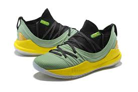 Black And Yellow Basketball Shoes Under Armour Curry 5 Low Black Green Yellow Basketball Shoes Basketball Shoes Shoes Black