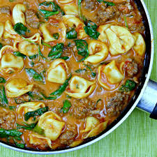 Venison Sausage Tortellini Skillet Recipe Venison Sausage Recipes Venison Recipes Deer Meat Recipes