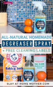 Diy Kitchen Degreaser Spray Recipe Degreasers Natural Homemade Kitchen Stove
