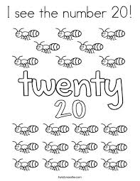 All kids like to play with their sisters and brothers and do fun stuff. Number 20 Coloring Sheet 35 Images Number 20 Coloring Page Number 20 Free Printable Number Coloring Pages For