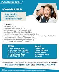 Lowongan kerja tamatan sma smk di pt carefastindo medan mei 2021. Info Loker Medan Terbaru Januari 2021 Di Pt Best Service Center Medan Medanloker Com Lowongan Kerja Medan