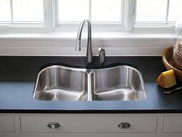 Kohler kitchen sinks are very essential for every type of kitchen and can be used for countless numbers of purposes starting from cleaning utensils to washing foods and much more. Staccato Undermount Double Bowl Kitchen Sink K 3899 Kohler Kohler