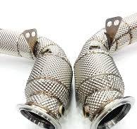 Performance Heat Shield Catless Downpipe Exhaust for BMW M5 F10