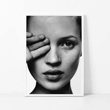 Black White Poster Print