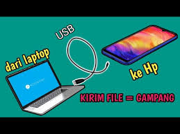 Kedua, akan muncul notifikasi pada smartphone kamu. Cara Mengirim File Dari Laptop Ke Hp Menggunakan Kabel Usb Youtube