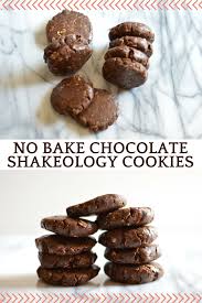 No Bake Chocolate Shakeology Cookies Citrus Blossom Bliss Shakeology Desserts Shakeology Cookie 21 Day Fix Desserts