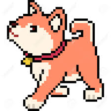 Pixel art animaux facile dessin pixel art facile logiciel dessin animaux trop mignon animaux mignons projets graphiques. Vector Pixel Art Shiba Dog Isolated Cartoon Royalty Free Cliparts Vectors And Stock Illustration Image 98031930