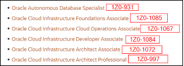 Free Oracle Certifications Cloud Training Program