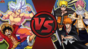 Natsu goku naruto luffy supreme klipy po naruto naruto 835 x 1200 · jpeg. Goku Vs Naruto Vs Luffy Vs Ichigo Vs Natsu Anime Movie Cartoon Fight Club Movie Youtube