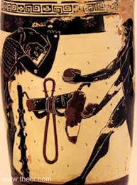 Ancient Greek Art Atlas Heracles The Golden Apples Vase Shapes Greek Art Greek Vases