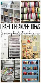 Craft Organizer Hacks For Organizing Craft Supplies Organizing Craft Supplies Craft Organization Craft Room Organization