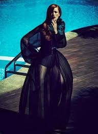 Zuhause in der welt( home in the world) model: Ilva Heitmann In Gucci By Andoni Arantxa For Yo Dona We Good Looking