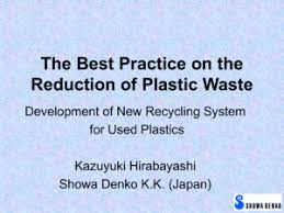 (nmm) began operation in 1994. The Best Practice On The Reduction Of Plastic Waste