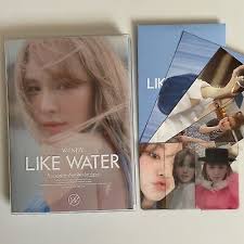 Wendy Like Water Photobook Version Official Photocard Postcards Bookmark