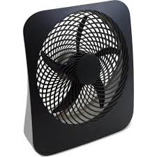 Treva 10 Inch Battery Powered Portable 2 Speed Table Fan With Adapter Black Walmart Com Portable Fan Desk Fan Portable Desk