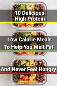 10 High Protein Low Calorie Meals You Ll Definitely Want To Try Tonight High Protein Low Calorie No Calorie Foods Low Calorie Recipes Dinner