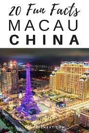 20 Fun Facts About Macau Macau Asia Thingstodo Skycraper Swimmingpools Bungyjump Macautower China Cotaistrip Casino Macau Travel Fun Asia Travel