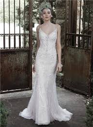 Elegant Fitted Sweetheart Low Back Lace Pearl Beaded Wedding Dress With Spaghetti Straps Fall 2015 Wedding Dresses Used Wedding Dresses Wedding Dresses Beaded