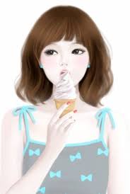 Di internet kalian juga dapat mencari hiburan. 64 Gambar Kartun Lucu Imut Cantik Korea Cikimm Com