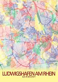 Navigate ludwigshafen map, ludwigshafen city map, satellite images of ludwigshafen with interactive ludwigshafen map, view regional highways maps, road situations, transportation, lodging. Ludwigshafen Germany Map Metal Poster City Map Art Prints Displate