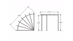 Radial Pergola Wooden Swinging Sit Garden Timber Online