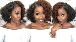 4 bundles of 12 premier deep wave, which is no longer o. Two Tone Curly Fro How To Install Define Moisturize And Make A Curly Wig Look Natural Youtube
