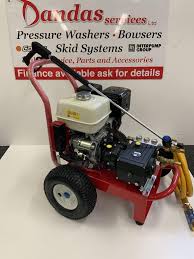 I own a 4gpm 4000psi. Honda Gx390 Electric Start Dandas Services
