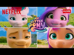 Live My Little Pony A New Generation Soundtrack Meet The Ponies More Netflix Futures Yout In 2021 My Little Pony Songs The Baby Sitters Club My Little Pony