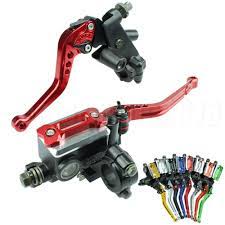 7 8 22mm Motorcycle Adjustable Brake Clutch Levers Master Cylinder Reservoir For Honda Cbr250r 125 300cc Hydrau Honda Cbr250r Motorcycle Accessories Motorcycle