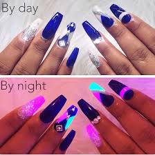 Check out our dark nail selection for the very best in unique or custom, handmade pieces from our craft supplies & tools shops. Glow In The Dark Acrylic Nail Designs Off 71 Www Amarkotarim Com Tr
