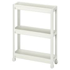 Vesken Cart White 21 1 4x7 1 8x28 Ikea Vesken Cart White 21 1 4 7 1 8 28 Ikea 14x7 18x28 Cart Fitnessstudioa In 2020 Ikea Rollwagen Badschrank Ikea