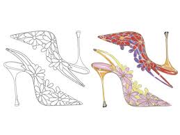 Coloring page with educational implication is a real treasure for parents: You Can Get Free Shoe Themed Coloring Pages Online Insider