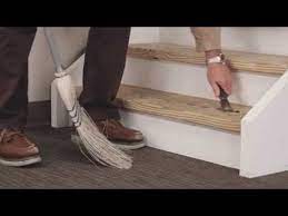 Quick Step Has The Tools To Make Laminate Stair Installation Quick Easy And Beautiful The Key Is Util Laminate Trim Laminate Flooring On Stairs Flooring Sale