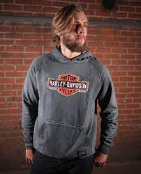 Harley men's hoodies and sweatshirts for your motorcycle riding and everyday fashion. 99030 17vm Harley Davidson Hoodie Genuine Classics At Thunderbike Shop