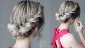 You will need long to medium length hair for this hairstyle. How To Easy Updo French Rope Braid Youtube