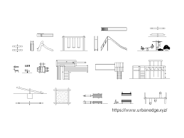 .the aim was to design a playground with a minimum of five activities on it. Playground Cad Block 25 Playground Equipment Cad Blocks Download