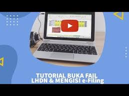 Melalui kaedah ini, pembayar cukai boleh menghantar borang ini dengan mudah, cepat dan selamat tanpa perlu pergi ke kaunter. Videi Demo Cara Mengisi E Filing Lhdn Youtube