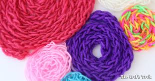 Many tutorials for this technique are geared towards kids and that's because this is an easy way for children to make knitted items. Finger Knitting For Kids The Craft Train