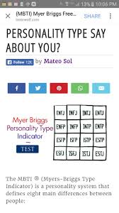 Http Lonerwolf Com Myer Briggs Free Test Entp Personality Type Myers Briggs Type Indicator Entp