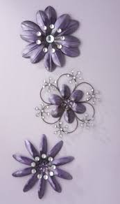 Painting is sprayed with a light matte varnish to protect from dust. Bedroom Flower Wall Purple Wall Flowers Flower Wall Decor