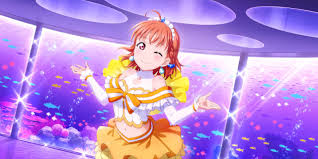 Sr Takami Chika Cooling Off Together Koi Ni Naritai Aquarium Lista De Cartas All Stars Idol Story Love Live In 2020 Anime Love Anime Downloadable Art