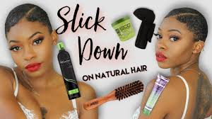 Slick Down Style On My Short Natural Hair Twa Short Natural Hair Styles Natural Hair Styles Natural Hair Twa