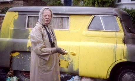 The Lady in the Van review – Maggie Smith terrific as the muse in the  driveway | The Lady in the Van | The Guardian