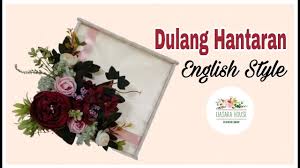 Gubahan hantaran kahwin in english. Diy Dulang Hantaran Perkahwinan Pertunangan Youtube