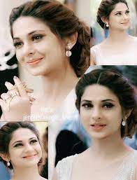 So Beautyful Jenifer Winget Hairstyle Jenifer Winget Engagement Hairstyles