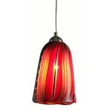 Oggetti Fiore Pendant Finish Satin Nickel Shade Color Red Canopy Style Dome Gy6 35 Base With Transfo Mini Pendant Lights Pendant Light Mexican Star Lights
