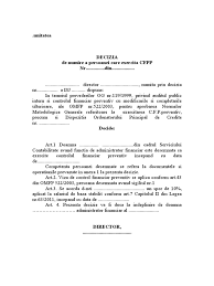 Formare si perfectionare director, ceac, sefi de comisie metodica, ca ceac, director, ceac. Decizie Cfp